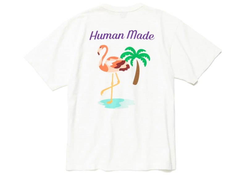 Human Made Flamingo Pocket T-Shirt White