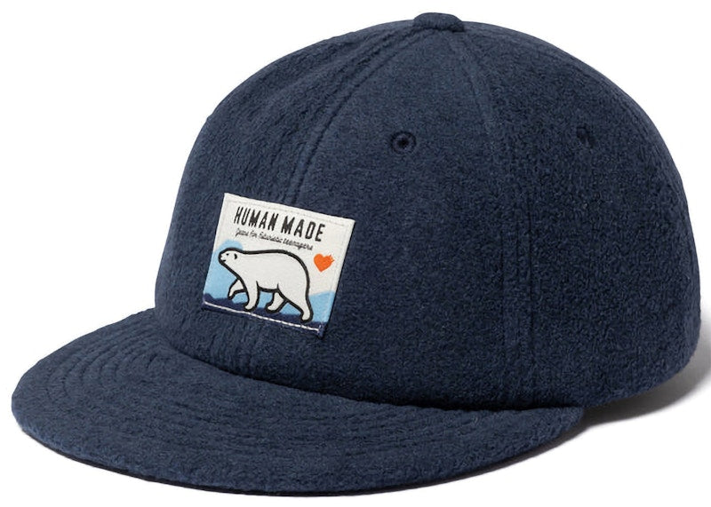 Human Made Fleece Cap Navy