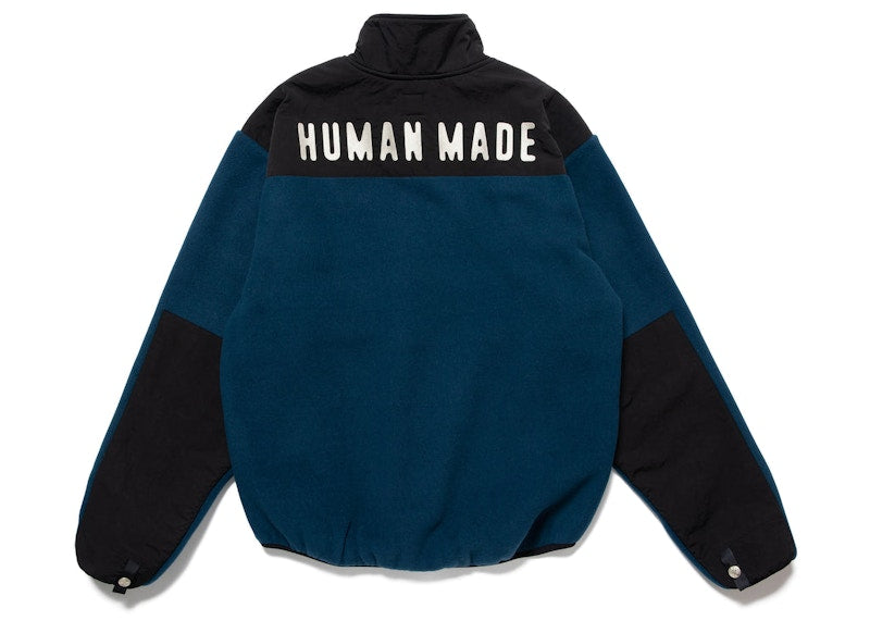 Human Made Fleece Half-Zip Pullover Navy