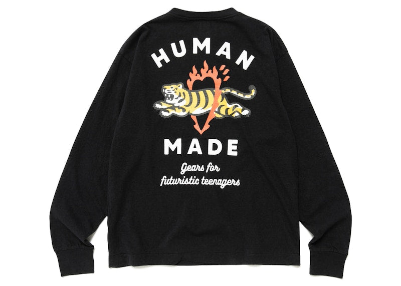 Human Made Graphic #3 L/S T-Shirt Black