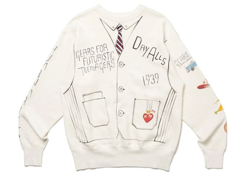 Human Made Graphic Sweatshirt White