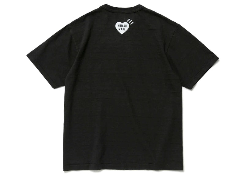 Human Made Heart Logo T-Shirt Black