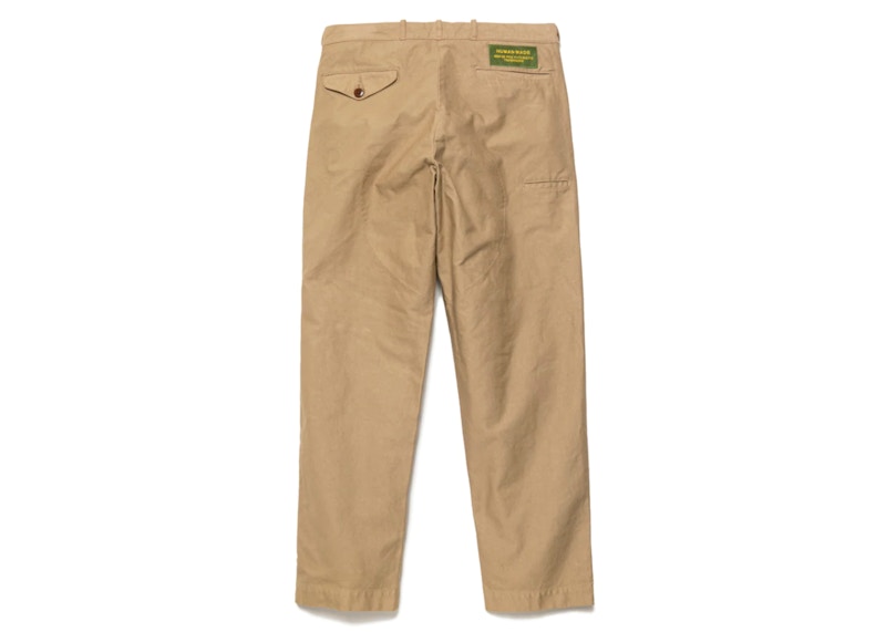 Human Made Heart Print Chino Pants Beige