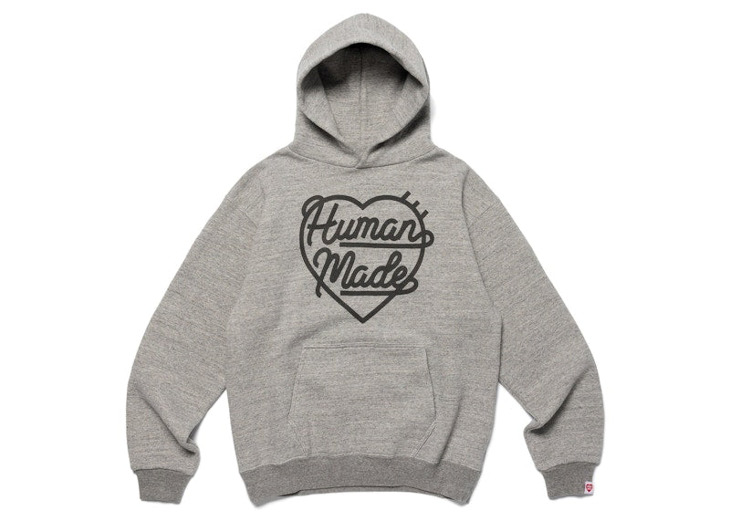 Human Made Heart Sweat Hoodie (FW22) Grey