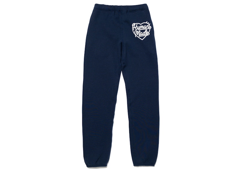 Human Made Heart Sweatpants (FW22) Navy