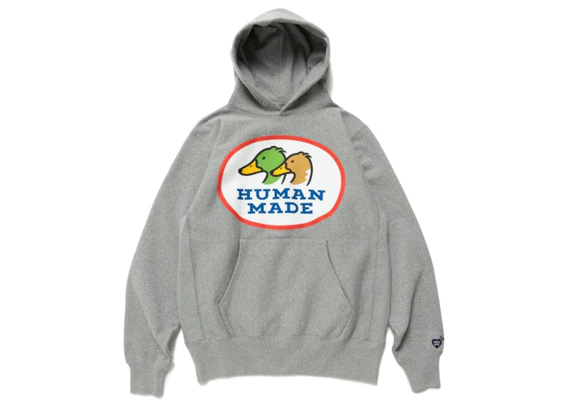 Human Made Heavy Weight Duck #1 Hoodie Grey