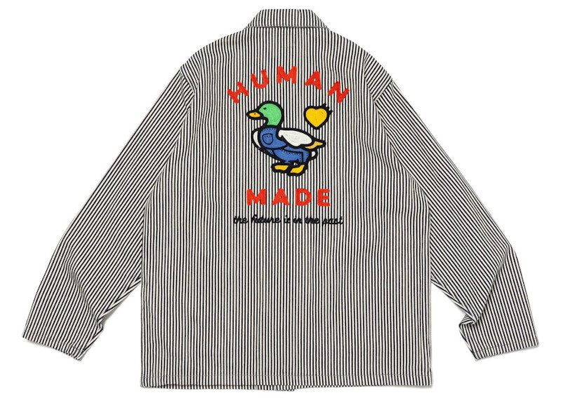 Human Made Hickory Coverall Jacket Indigo