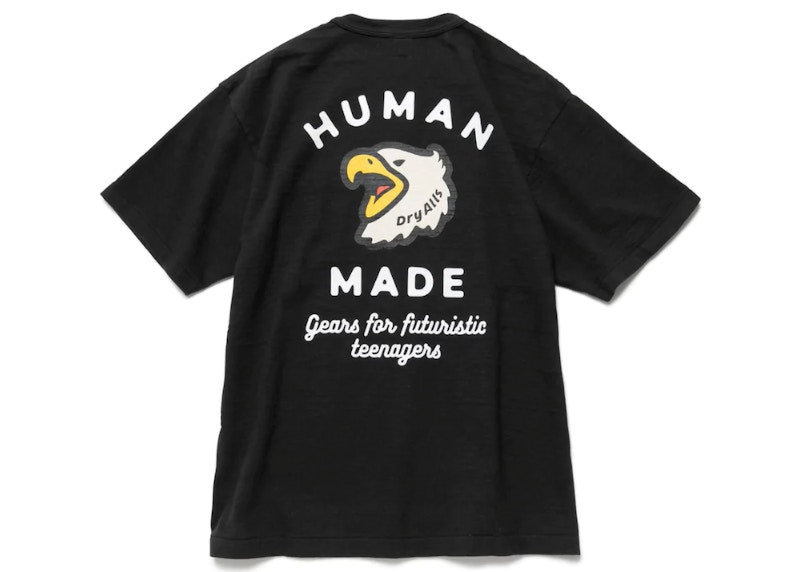 Human Made Human Logo #1 Pocket T-Shirt Black
