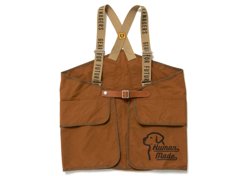 Human Made Hunting Vest Brown