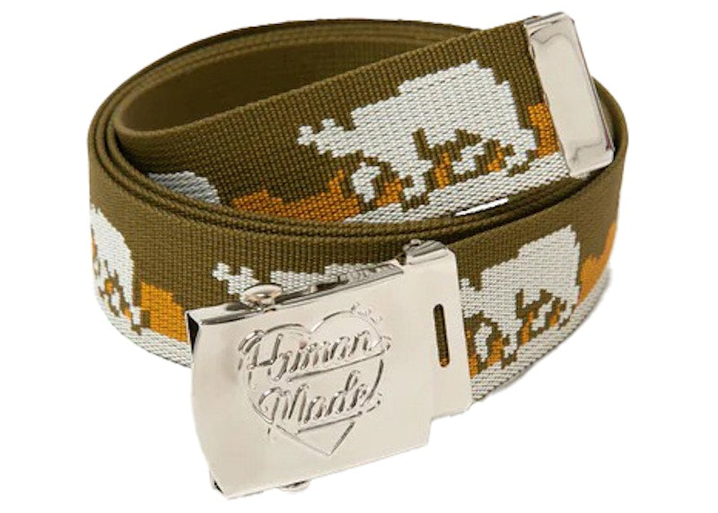 Human Made Jacquard Belt Olivedrab