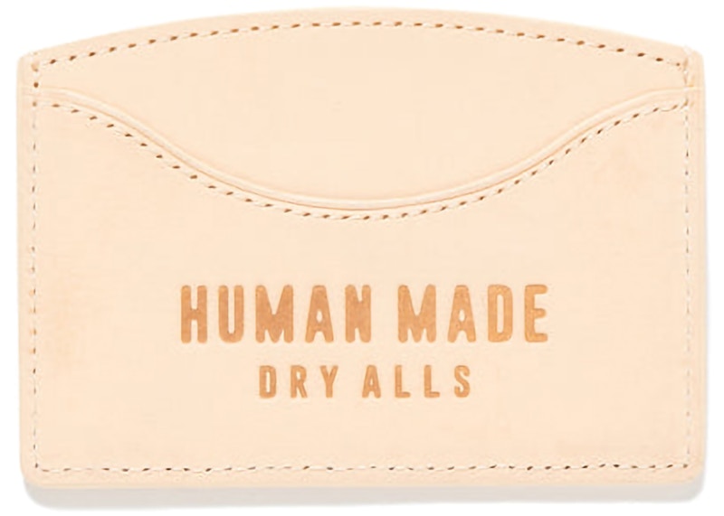 Human Made Leather Card Case White