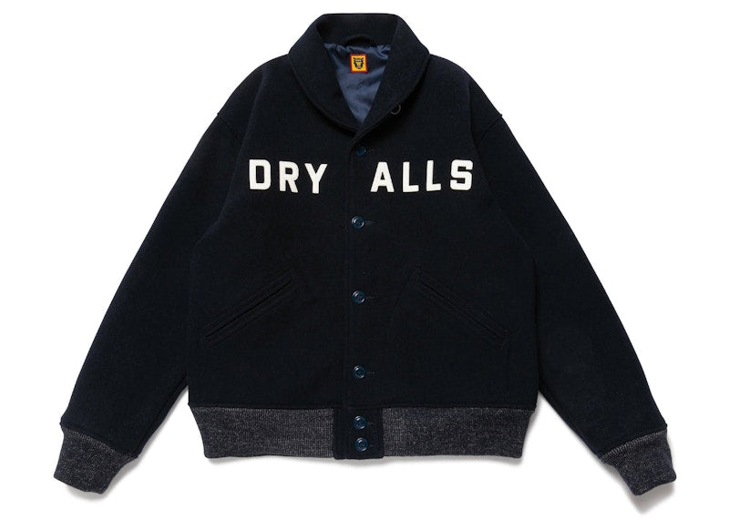 Human Made Melton Wool Jacket Black