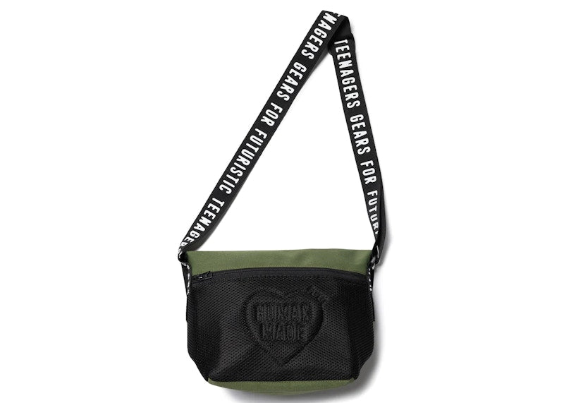 Human Made Messenger Bag Medium Olivedrab