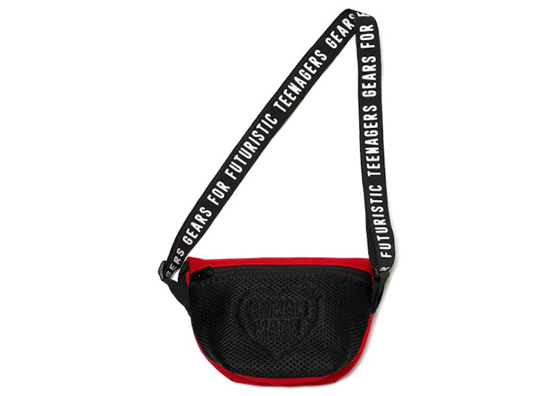 Human Made Messenger Bag Small Red