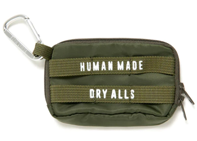 Human Made Military Card Case Olive Drab