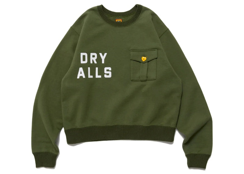 Human Made Military Sweatshirt #2 Sweatshirt Olive Drab