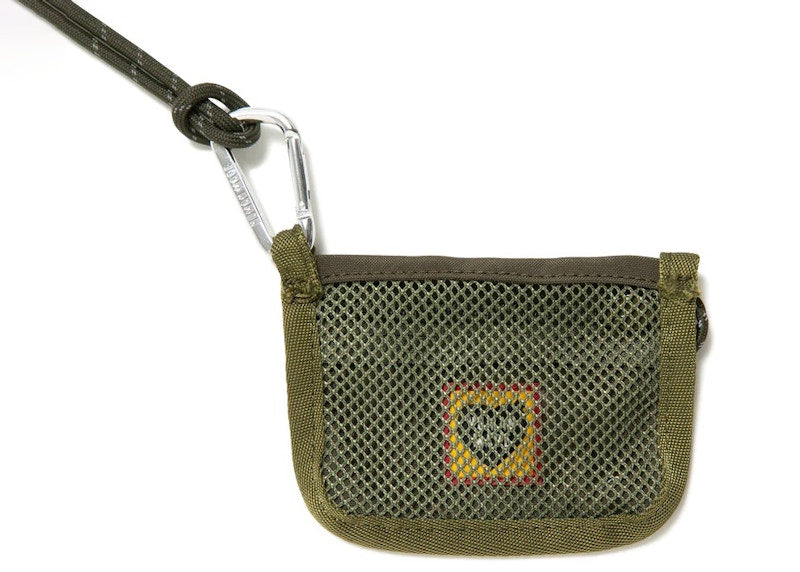 Human Made Nylon Card Case Olivedrab