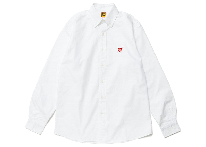 Human Made Oxford BD L/S Shirt White