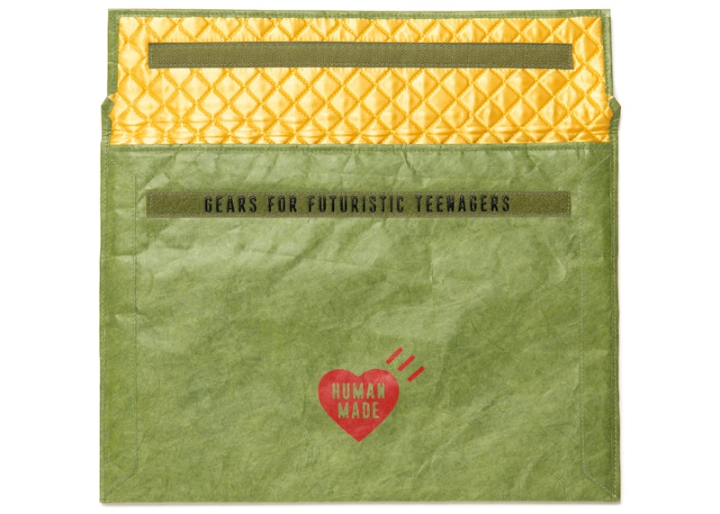 Human Made PC Tablet 16 Inch Sleeve Olive Drab