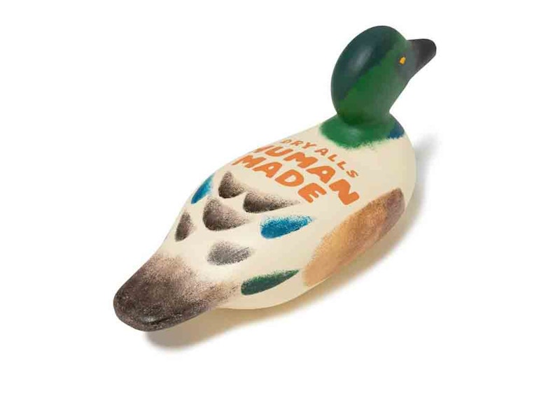 Human Made Paper Mache Duck Display