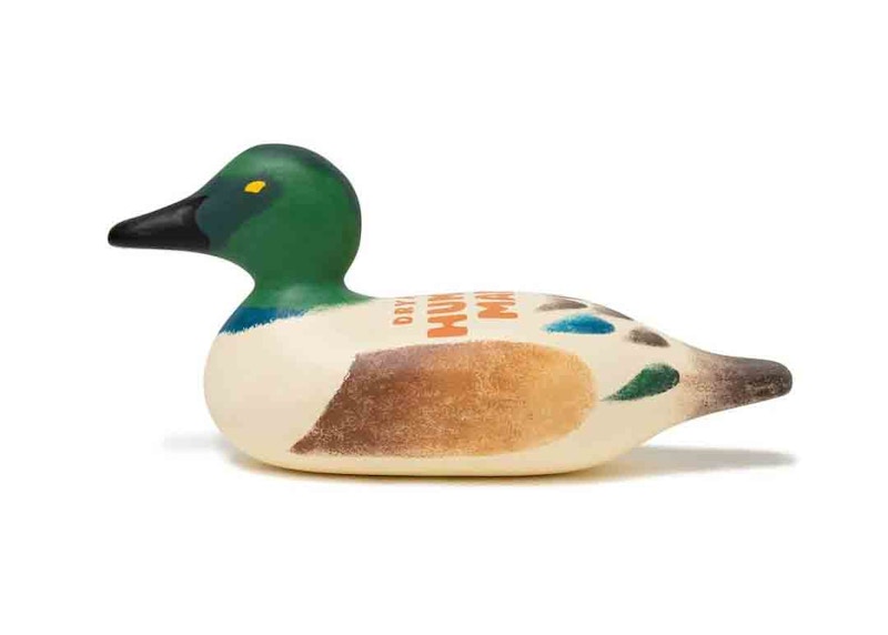 Human Made Paper Mache Duck Display