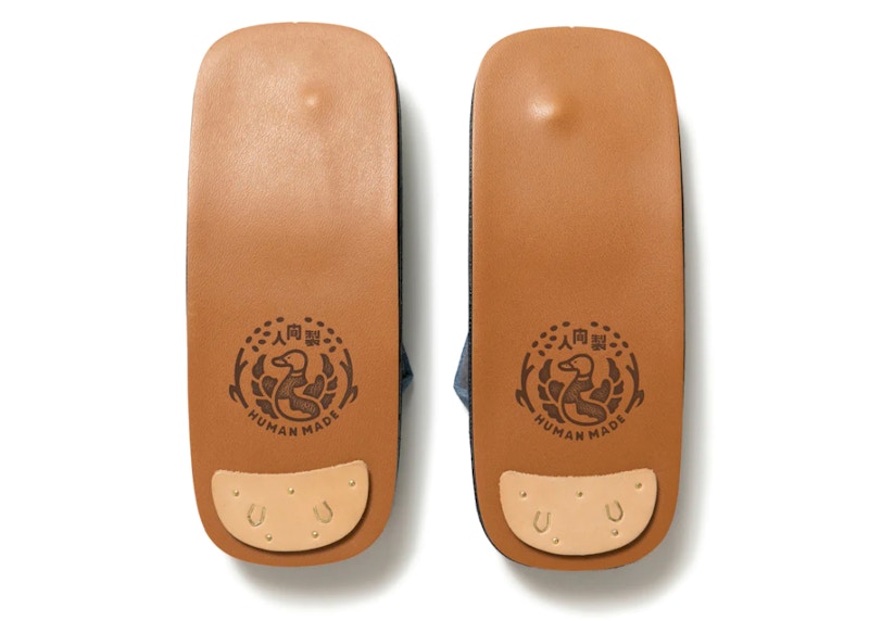 Human Made Paper Sandals Navy
