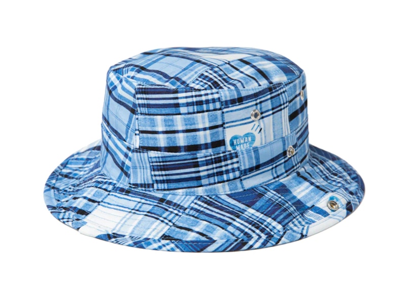 Human Made Patchwork Bucket Hat Blue