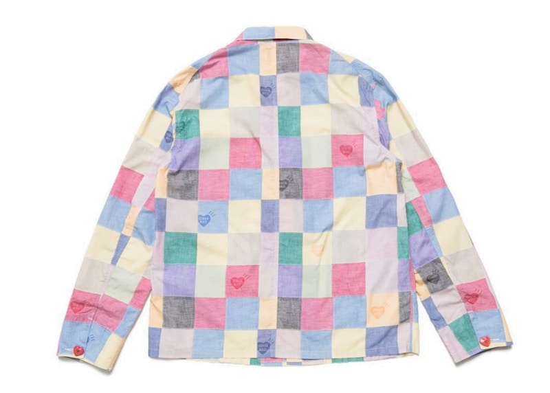 Human Made Patchwork Jacket Pink