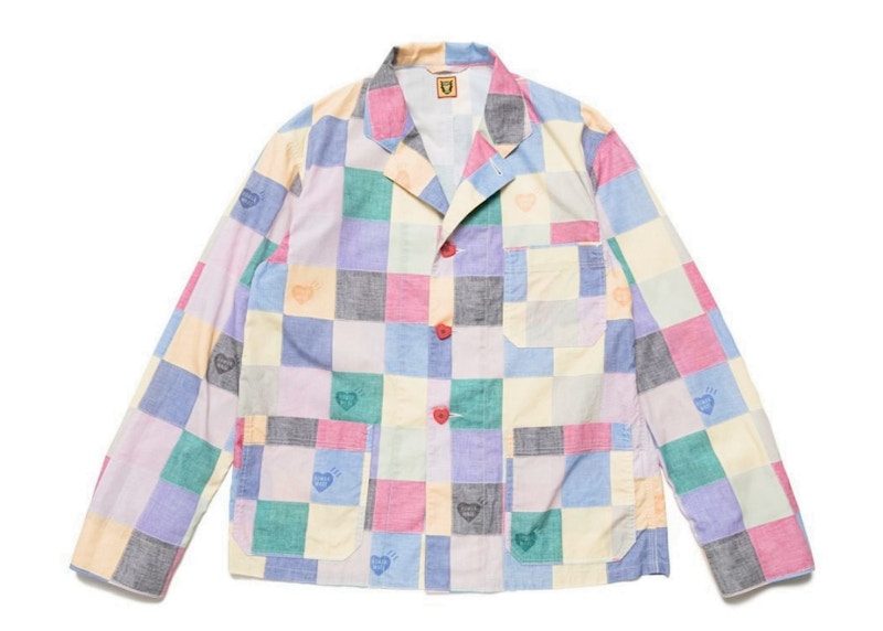Human Made Patchwork Jacket Pink