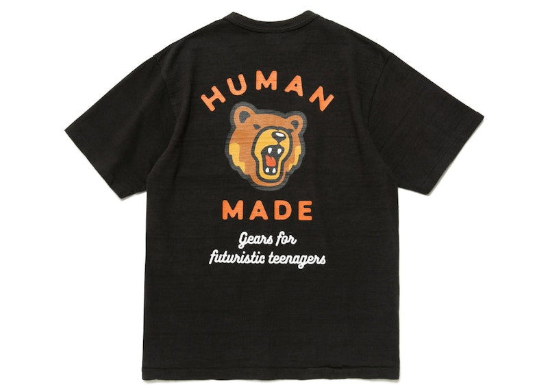 Human Made Pocket Bear #1 T-Shirt Black