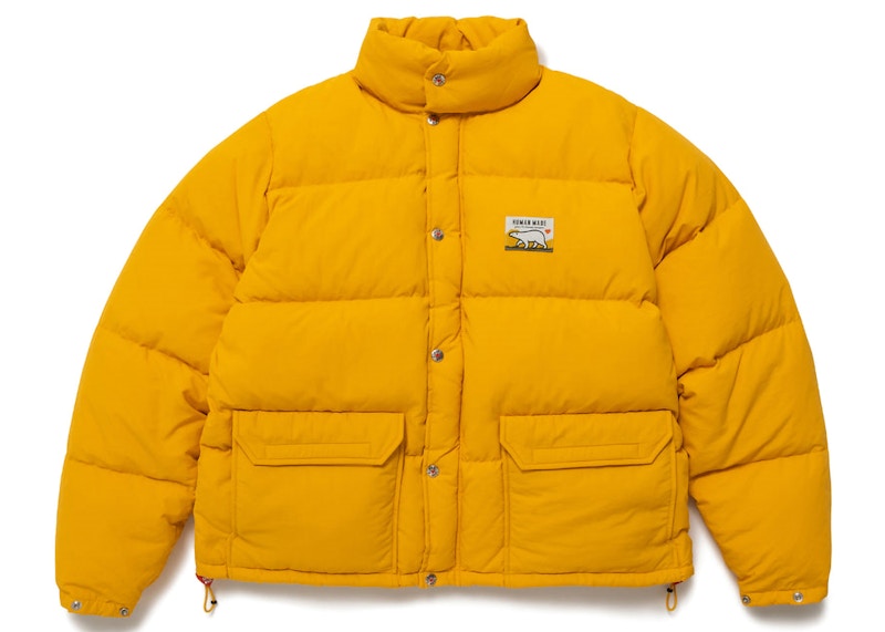 Human Made Polar Bear Down Jacket Yellow