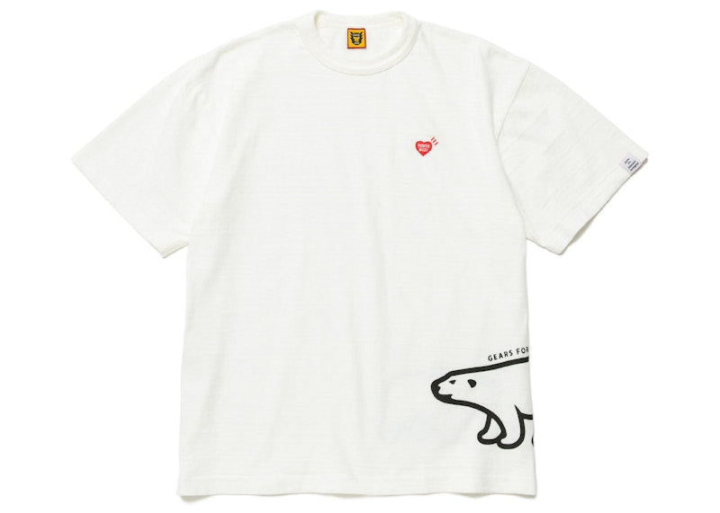Human Made Polar Bear Graphic #08 T-Shirt White