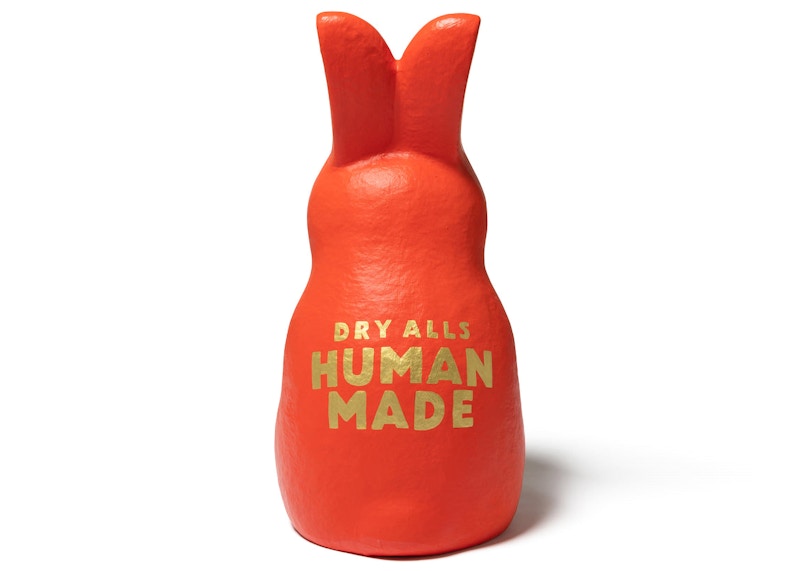 Human Made Rabbit Hariko Large Figure Red