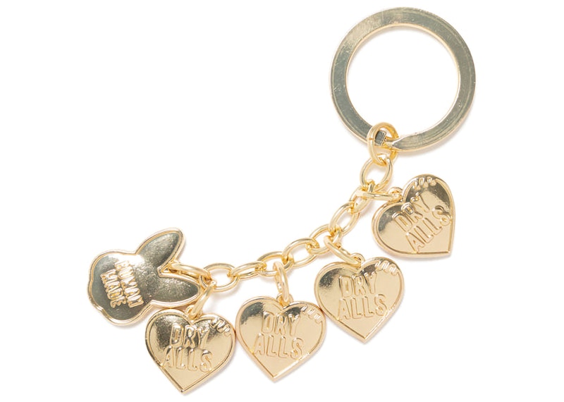 Human Made Rabbit Keycharm Gold