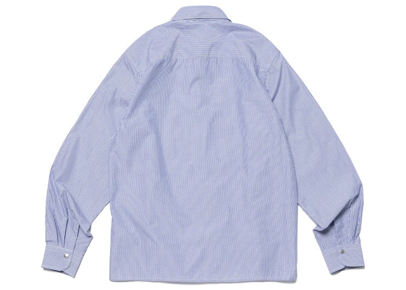 Human Made Snap Button L/S Shirt Blue