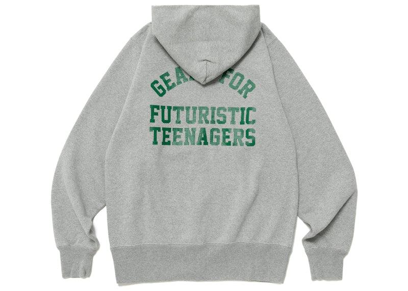 Human Made Snap Hoodie Grey