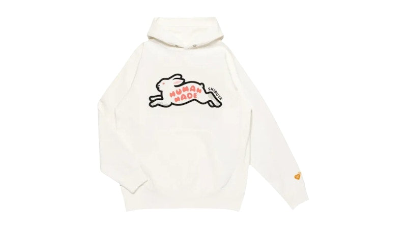Human Made Stores Exclusive Animal Shibuya Parco Hoodie White