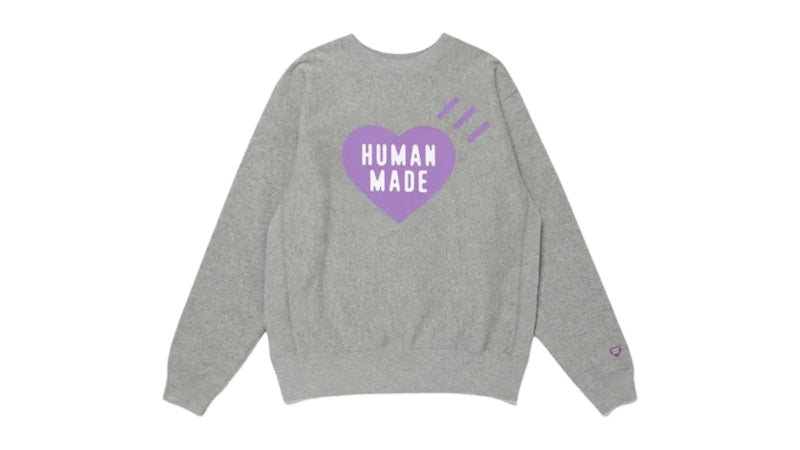 Human Made Stores Exclusive Heart Apgujeong Sweatshirt Gray