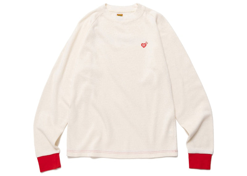 Human Made Thermal L/S T-Shirt White