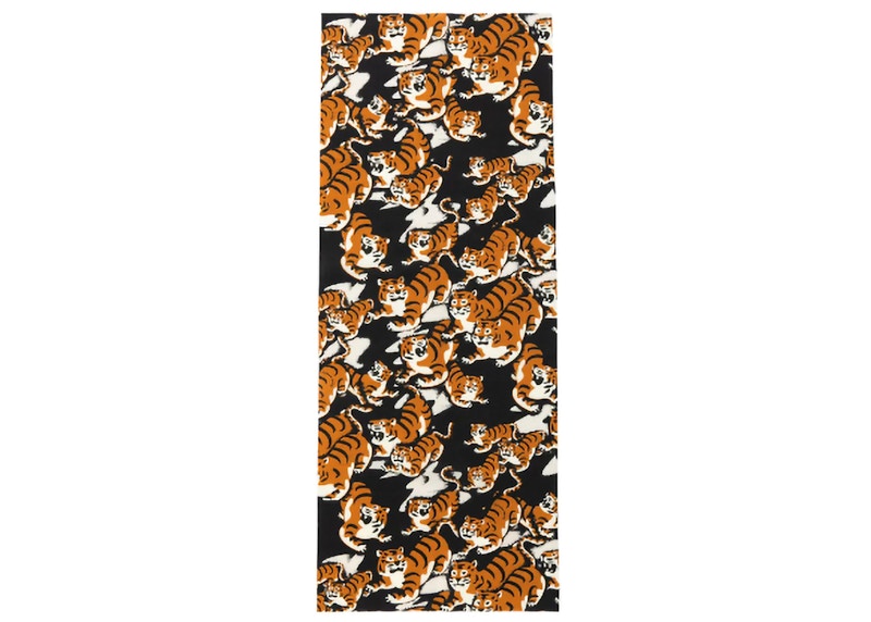 Human Made Tiger Gauze Tenugui Towel Yellow