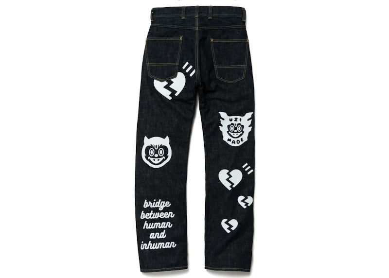 Human Made Uzi Made Denim Pants Indigo