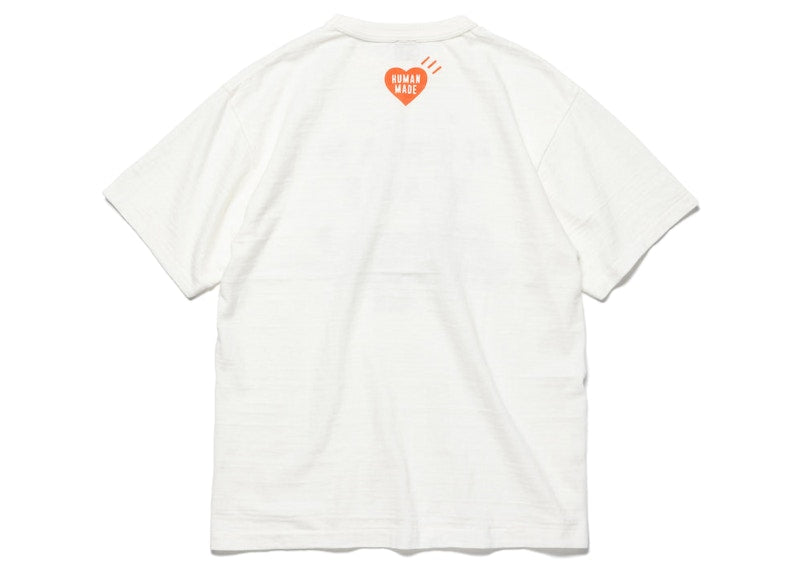Human Made White Tiger Graphic T-Shirt White