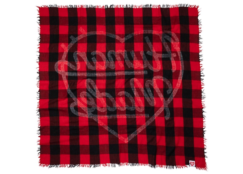 Human Made Wool Stole Red
