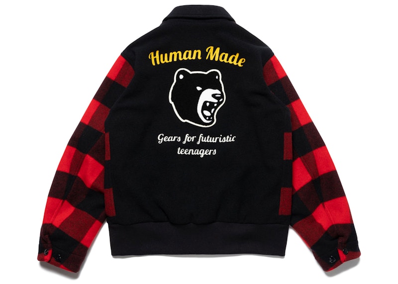 Human Made Zip-Up Lumber Jacket Red