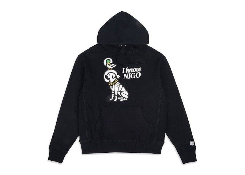 Human Made x Billionaire Boys Club I Know Nigo Hoodie Black