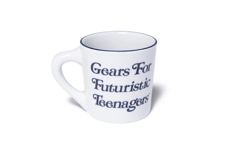 Human Made x Girls Don't Cry Gears For Futuristic Teenagers Mug White