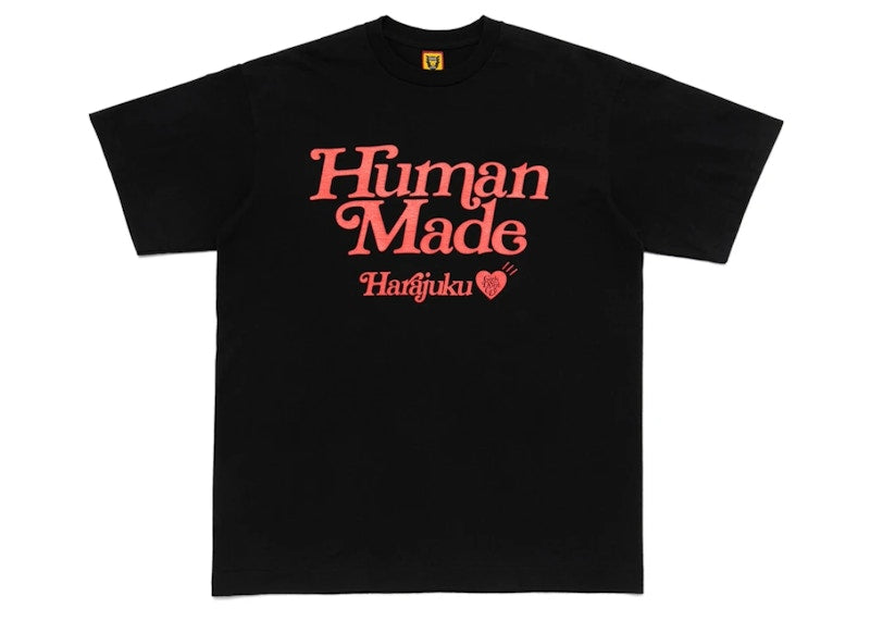 Human Made x Girls Don't Cry Harajuku T-Shirt #1 Black