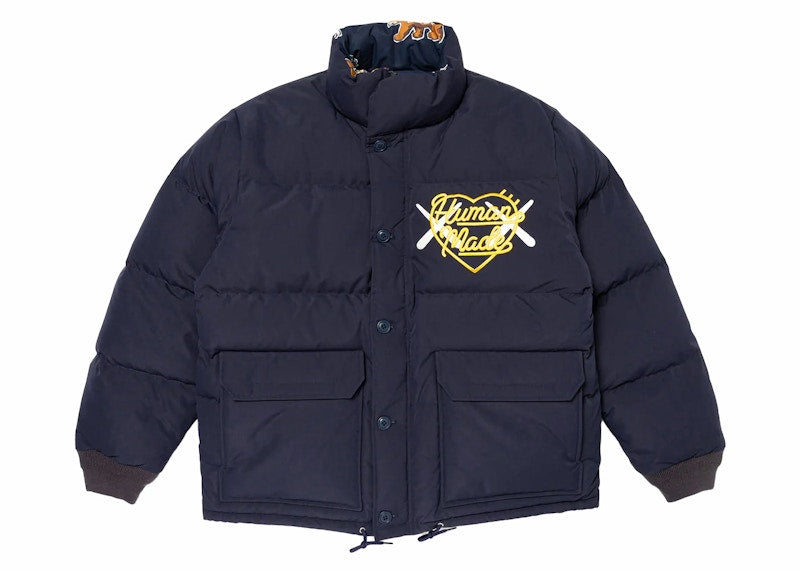 Human Made x KAWS Down Jacket Navy