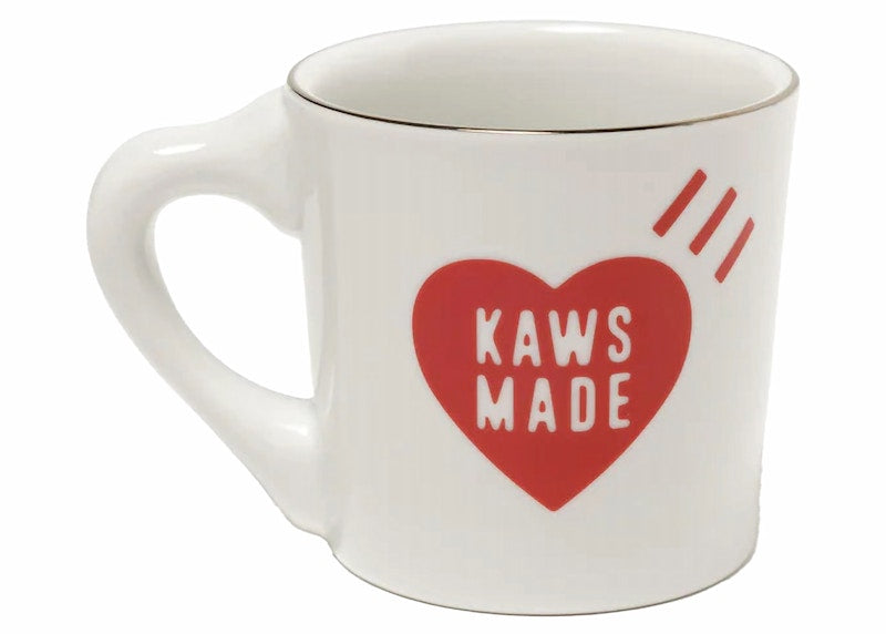 Human Made x KAWS II Coffee Mug White