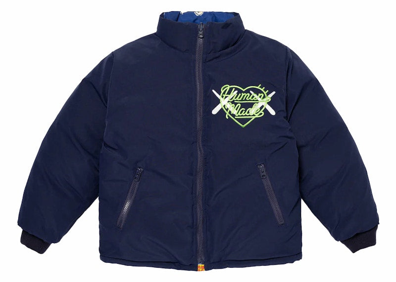 Human Made x KAWS Kids Down Jacket Blue